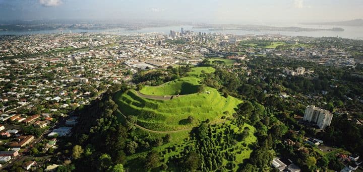 Aerial view of Mt Eden