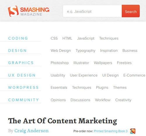 Smashing Magazine 610px breakpoint